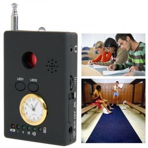 Détecteur de Caméra Espion Multifonctionnel Signal Téléphonique GSM Wifi Noir YONIS - Neuf