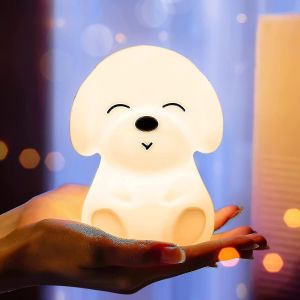 Veilleuse Pour Enfants Lampes De Nuit En Silicone Usb Rechargeable Led Lamp-Hy - Neuf