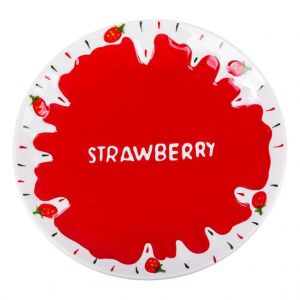 Profonde Assiette De Salade Assiette, Assiettes De Fromage Ouest Assiettes &Agrave; Dessert Bols De Fruits Secs Plaque De D&eacute;coration De No&euml;l &Agrave; La Fraise Plaques - Neuf