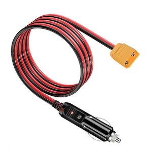 Câble de prise d'allume-cigare de voiture avec connecteur mâle XT90S 14 AWG 6 FT Câble de prise d'allume-cigare XT90 - Neuf