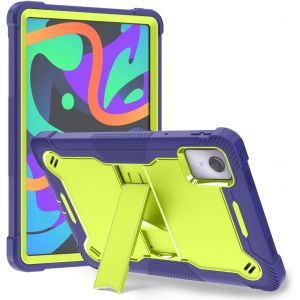 pour Lenovo Tab M11 Coque Enfant Antichoc,&Eacute;tui Housse Tablette pour Lenovo Tab M11 11 Pouces TB330FU 2024,Bleu+Vert - Neuf