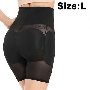 Femmes Hip And Butt Enhancer, 4 Coussinets Amovibles Culotte Taille Haute Taille Trainer Shaper Pantalon Taille Haute Taille - Neuf