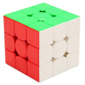 Puzzle Cube 3 X 3 Pour D&eacute;velopper L'imagination Spatiale, D&eacute;fi Magn&eacute;tique, Vitesse De Rotation, Jouet &Eacute;ducatif - Neuf