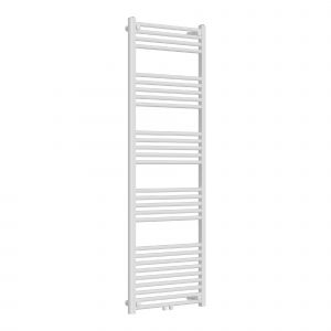 Radiateur s&egrave;che-serviettes chauffage salle de bain acier 160 x 60 cm blanc Helloshop26 03_0010429 - Neuf