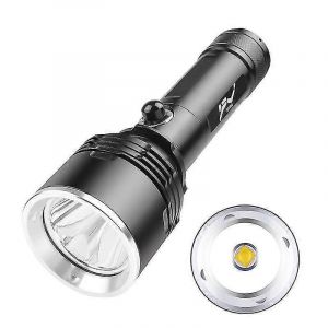 Lampe Torche De Plong&eacute;e Led Xhp70 Ultra-Lumineuse 1 500 Lumens, Lampe De S&eacute;curit&eacute; Submersible Avec 3 Modes, Lampe Torche Professionnelle De Plong&eacute;e Sous-Marine De 50 M&egrave;tres - Neuf