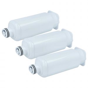 vhbw 3x Filtre &agrave; eau cartouche compatible avec Siemens RF28R7551SG, RF28T5001SR, RF28R7351SG/AA, RF28R7351SR, RF28R7351SR/AA r&eacute;frig&eacute;rateur - Neuf