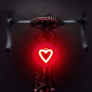 Feu Arrière De Vélo, Feu Arrière De Vélo À Led Rechargeable Pour Nig - Neuf