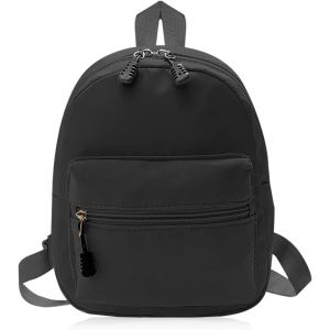 RFCBC-Mini Sac a Dos, Petit Sac à Dos Femme en Nylon pour Femme et Fille, Petit Sacs a Dos Zippé pour Voyage, Shopping, Rencontres - Neuf