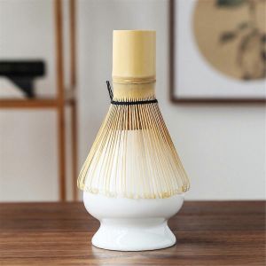 Service &Agrave; Th&eacute; Matcha Japonais,Outil De Pr&eacute;paration Du Th&eacute; D'int&eacute;rieur,Bol En Bambou - Neuf