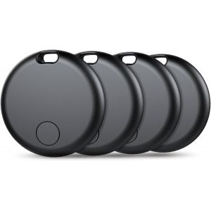 lbgwp60-Smart Air Tag, Apple Traceur Lot De 4,Traceur Fonctionne Avec Apple Find My(Uniquement Ios), Batterie Durée De Vie D'Un An, Localisateur De Clés/Portefeuilles/Val s/Sac À Dos - Neuf
