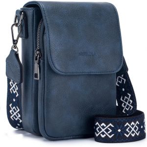 KALANKA-Sacs bandouli&egrave;re femme,Petit Sac &agrave; Bandouli&egrave;re,Besace Sacoche Messenger T&eacute;l&eacute;phone Cuir PU Rigide Sac &agrave; Bandouli&egrave;re Femme Portefeuille en Cuir PU avec R&eacute;glables Bandouli&egrave;re - Neuf