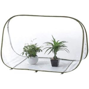Serre Compacte Pop-Up Pour Plantes - 90 X 52 X 62 Cm, Installation Facile, Pvc Durable, Protection Toute L'ann&eacute;e, Id&eacute;ale Pour Les Petits Espaces - Neuf