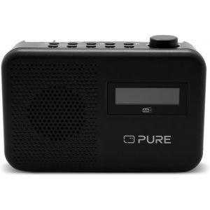 Elan One2 Radio Portable Dab+/FM avec Bluetooth 5.1 (&eacute;cran LCD, 10 Touches de m&eacute;moire, Fonctionne avec 4 Piles AA) Noir Charcoal - Neuf
