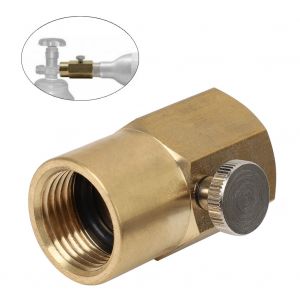 Hjlian Adaptateur De Connecteur Co2 Pour Bouteille De Soda Domestique En Laiton De Haute Qualite Pour Le Remplissage De Soda - Neuf