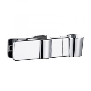 Pomme de Douche réglable Titulaire, 35° de Rotation Universel 20-29 mm porte-pomme de Douche pomme de Douche Support de Remplacement pour Barre de Douche dans la salle de Bain, Plaqué Argent - Neuf