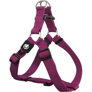 Jgd-Harnais Chien Step-In Nylon, R&eacute;glable | Nombreuses Couleurs & Tailles | Pour Petit, Moyen Gros & Grand | Harnais De Poitrine Chat Chiot | Violet Pourpre, S - Neuf