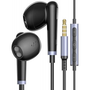 ERYI-Ecouteurs Filaire Pour Xiaomi Redmi 14C Note 11S 11 Note 13 Pro 12 Pro Redmi 10,Écouteurs Intra-Auriculaires Oreillettes Filaires Avec Micro Anti-Bruit Casque Pour Samsung A05S A15 A14 A23 A25 A - Neuf