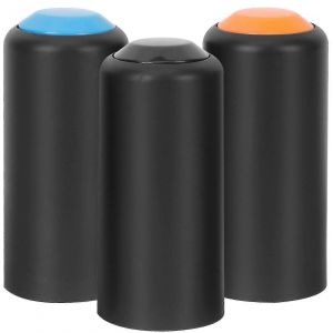 3pcs couvercles de batterie de microphone microphone batterie à vis sur capuchon compatible pour Shure PGX2 / SLX2 / PG58 / SM58 / BETA58 - Neuf