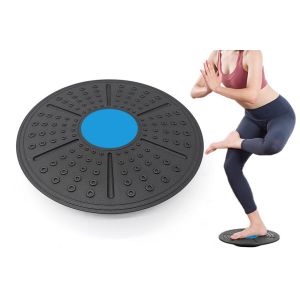 Planche D'&eacute;quilibre &Agrave; 360 Degr&eacute;s Pour Le Renforcement Musculaire Et Les Exercices De Stabilit&eacute; - Bleue - Neuf