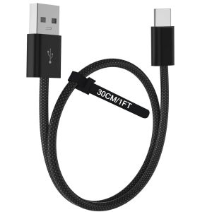 ERYI-Câble Tressé Carplay Pour Iphone 16 15 Pro Max,30Cm 18W 3A Câble Usb C Pour Apple Carplay Et Android Auto,Câble Carplay Pour Ipad Pro, Pour Ipad 10/Air 5/4/Mini 6,Pour Galaxy A15 A55 S24 Pixel 9 - Neuf