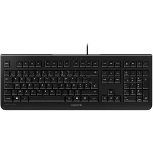 KC 1000, clavier filaire, layout belge (AZERTY), Plug & Play via un port USB, design plat, actionnement des touches ultra-silencieux, noir - Neuf