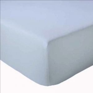 Drap Housse Uni Bonnet 30 Cm 100% Coton - Neuf