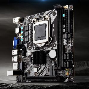 Carte mere LGa 1155 NVME WiFi M.2 VGa Sortie HD 10 USB 2.0 DDR3 Mini ITX pour remplacement d'ordinateur PC - Neuf