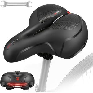 Subzonal-Selle Velo Confortable, Selle De V&eacute;lo Ergonomique Selle Velo Avec Boule D'amortisseur &Agrave; Double Ressort, Imperm&eacute;able, Doux, Respirant, Pour V&eacute;los De Route, Vtt, V&eacute;los De Ville - Neuf