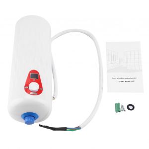 HJLIAN Mini chauffe-eau electrique instantane sans reservoir pour douche et cuisine, violet - Neuf