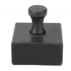 Kit d'outils de meulage et de polissage pour cuir en bois noir (cube) - Neuf