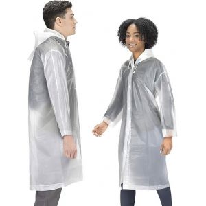 Manteau De Pluie (Paquet De 2) ¿ Poncho De Pluie Eva Pour Femmes Et Hommes, Imperméable Réutilisable - Neuf