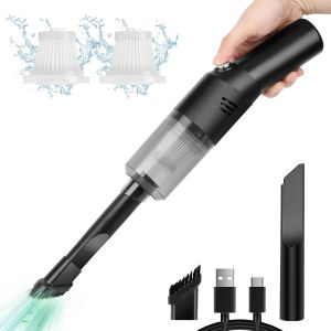 lbgwp60-Aspirateur Voiture, Aspirateur De Table Sans Fil(0.68Lb),Mini Aspirateur A Main,4500Pa Petit Aspirateur À Main Portable Puissant Pour Voiture/Table - Neuf