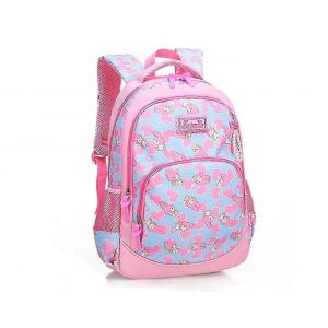 Filles Mignon Sac &Agrave; Dos Sacs &Agrave; Dos Imperm&eacute;ables Avec Cha&icirc;ne Perle Fermeture &Eacute;clair Sacs D'&eacute;cole Pour Filles Enfants Cartables - Bleu - Neuf