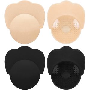 2 Pieces Invisible Adhesive Bra Reusable Strapless Nipple Silicone Backless Push Up Bra For Women Wedding Evening Dresses - Neuf