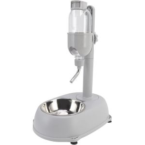Biberon D'eau Pour Animaux De Compagnie Avec Support, Bol Distributeur D'eau Sur Pied Pour Animaux De 500ml, Mangeoire À Eau Automatique Sur Pied Pour Animaux De Compagnie - Neuf