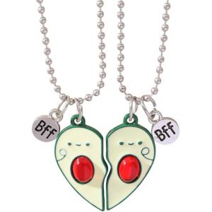 Colliers D'amitié Pour 2 Magnétiques Bff Collier Assorti Avocat Coeur Chaîne Meilleurs Amis Filles Soeur Anniversaire Noël Demoiselle D'honneur - Neuf