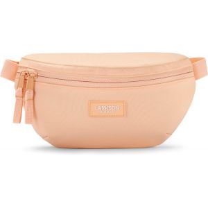 KALANKA-Larkson Sac Banane Femme & Homme Peach - Finn - Sacoche de Ceinture pour Festival, Voyage & Sport - Petit Sac à Main Fashion - Déperlant - Neuf