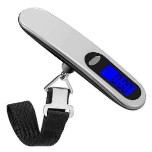 P&egrave;se-bagages de voyageBalance &agrave; bagages num&eacute;rique portable Max 50Kg/110Lb (LB,g,Oz,kg) Balance avec crochet - Neuf