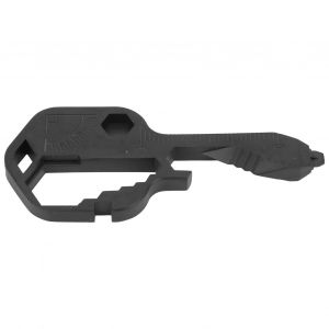 Tournevis Multifonction Portable 24 En 1 En Forme De Cle, Porte-Cles, Decapsuleur, Noir - Neuf