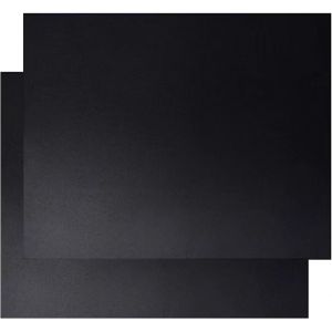 AYUHR-2 Protection Four Cuisson, Feuille de Cuisson pour Barbecue 40x50 cm Découpables, Tapis Barbecue Cuisson Résistant à la Chaleur Jusqu'à 260°C, pour Fours à Gaz Électriques Micro-ondes et Grille - Neuf