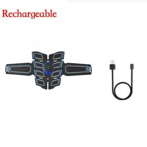 Stimulateur Musculaire Électrique Intelligent Ems Avec Télécommande,Autocollant D'entraînement Abdominal,Relaxation Musculaire,Masseur Amincissant Pour Le Corps - Type Type01m01 - Neuf