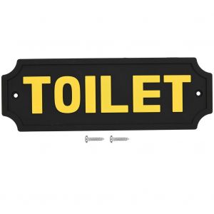 Plaque Murale Flexible En Pvc Pour Porte, Panneau D'avertissement Pour Maison, Jardin, Avec Vis D'installation Hy028 - Neuf