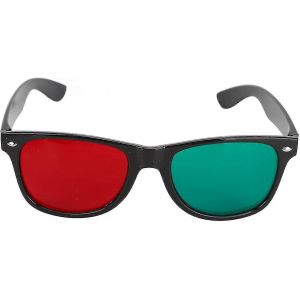 Lunettes Rouge-Vert,Lunettes D'entra&icirc;nement &Agrave; La Vision Pour Amblyopia Exotropia - Peut S'adapter &Agrave; Un Filtre De Lampe &Agrave; 4 Trous - Neuf