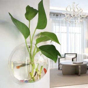 Aquarium À Suspension Murale En Acrylique, Bol À Poissons, Fournitures Aquatiques Pour Animaux De Compagnie, Produits Pour Animaux De Compagnie - Neuf