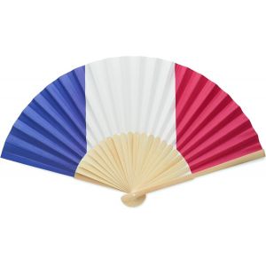 Kalanka-Lot De 2 Éventails En Bambou Avec Revêtement En Papier - Éventail Chinois - Éventail Pliant - Vacances - Fête De Majorque - Accessoires De Décoration - Neuf