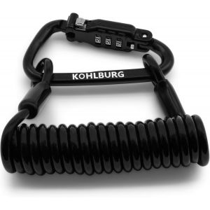 Subzonal-Cadenas &Agrave; Combinaison De 5 Mm D'&eacute;paisseur Et Petit Pour Le Sac &iquest; C&acirc;ble Antivol S&eacute;curis&eacute; De 145 Cm De Long Comme Cadenas De Ski Et De Snowboard &iquest; Id&eacute;al Comme Cadenas Pour Poussette Et Casque - Neuf