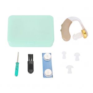 Mini casque sans fil a conduction osseuse, reglage a quatre vitesses, entree auxiliaire pour les personnes malentendantes - Neuf
