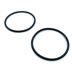 JGD-Lot de 2 joints toriques de rechange en caoutchouc pour bonde d'&eacute;vier, de lavabo et de baignoire en m&eacute;tal (45 mm) - Neuf