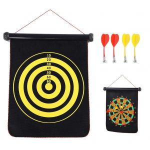 Cible De Flechettes Magnetique Reversible, Jouet Pour Enfants, Loisirs, Sports - Neuf