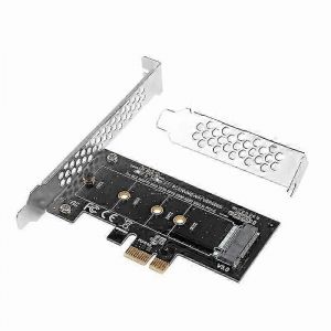 Adaptateur NVME SSD M2 PCIE 1X Adaptateur PCIE vers M2 Carte M.2 SDM NVME vers PCI Express X1 - Neuf